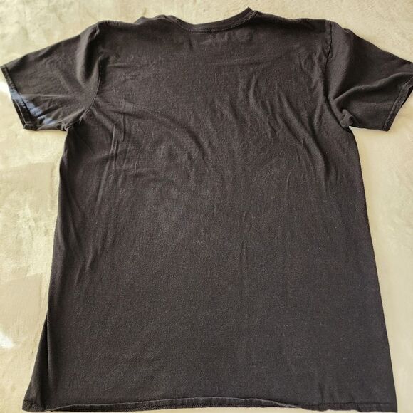 Black Matter From Reaper Riding Cat Black T-shirt With Graphics Size XL - Picture 5 of 5